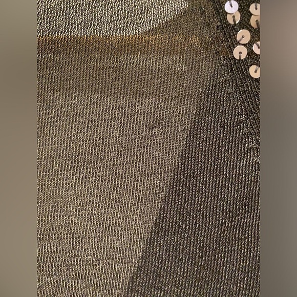 bebe short-sleeved Sequined Tie-Top sweater - Picture 9 of 9